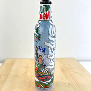 Mountain Dew Green Label Art Reflections of Dew 16oz Full Bottle